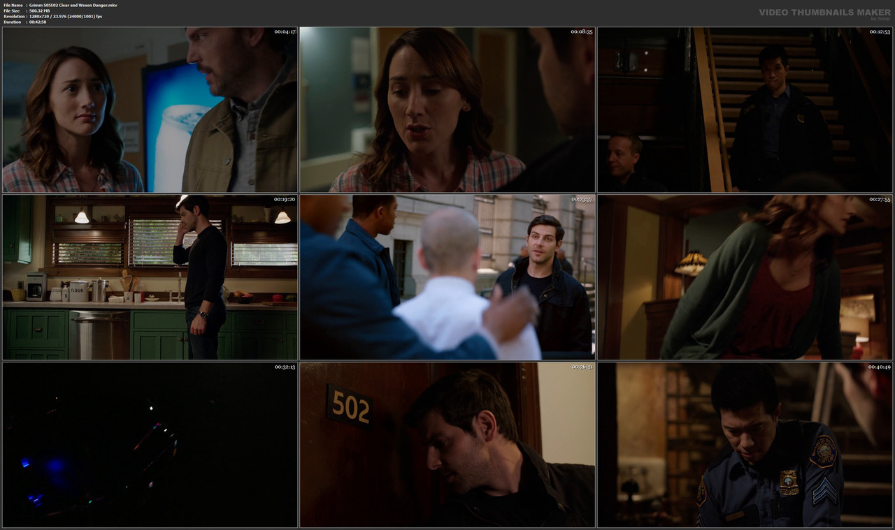 Grimm S05E02 Clear and Wesen Danger.mkv