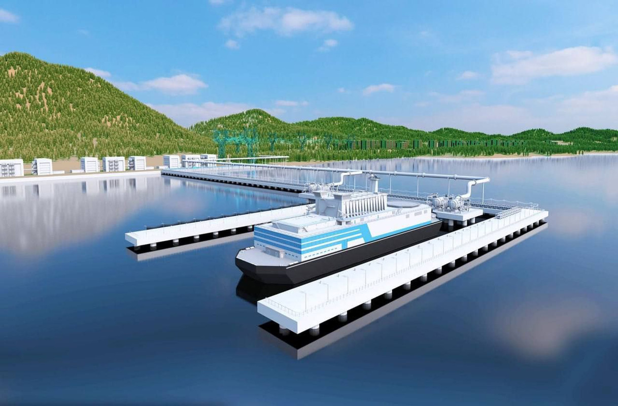 Naujos kartos plūduriuojanti atominė elektrinė