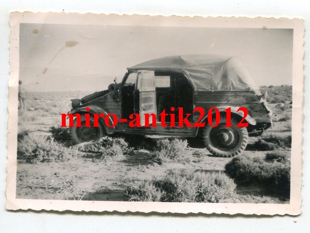 Foto, VW Typ 82 Kübelwagen, aufsteckbare Seitens