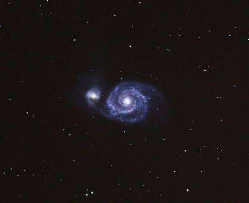 M51 con MN190 y Canon EOS 6D