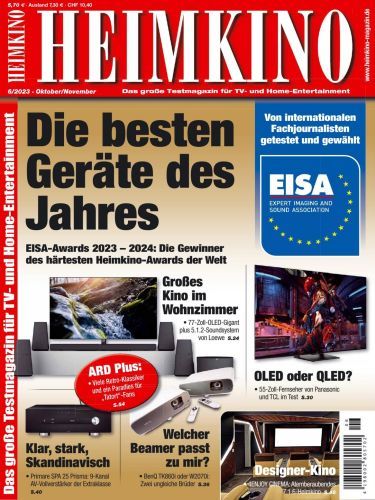 Cover: Heimkino Magazin Oktober-November No 06 2023