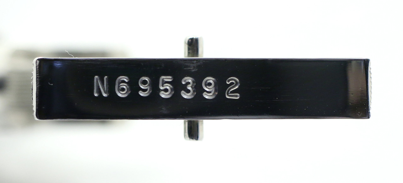 Serial number on butt