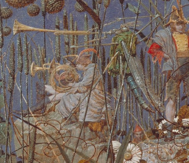 Dragonfly trumpeter in the Fairy Feller's Master-stroke Dragonfly trumpeter in the Fairy Feller's Master-stroke