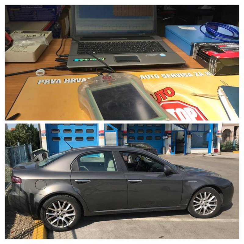 AR 159 1.9 16V Chip   20%, DPF, EGR off