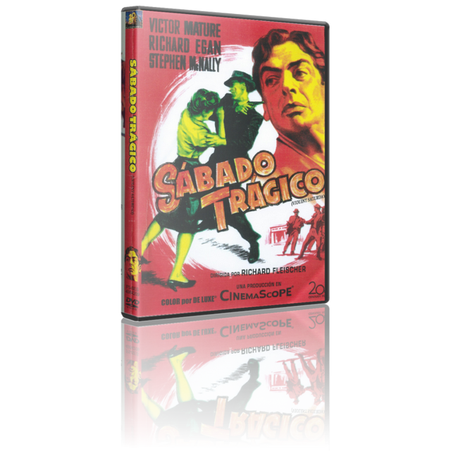 Portada - Sábado Trágico [DVD5 Full][Pal][Cast/Ing][Sub:Cast][Thriller][1955]