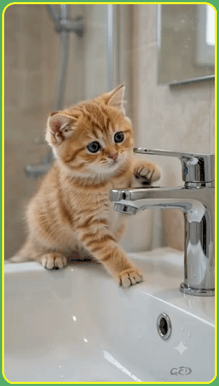 050926-chat-perruche-eau-evier