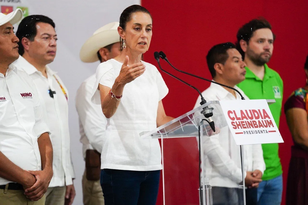 Claudia Sheinbaum exige a Milei respeto para AMLO; “no somos iguales”