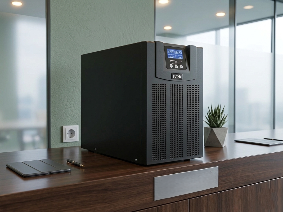 Diagrama da tecnologia online de dupla conversão