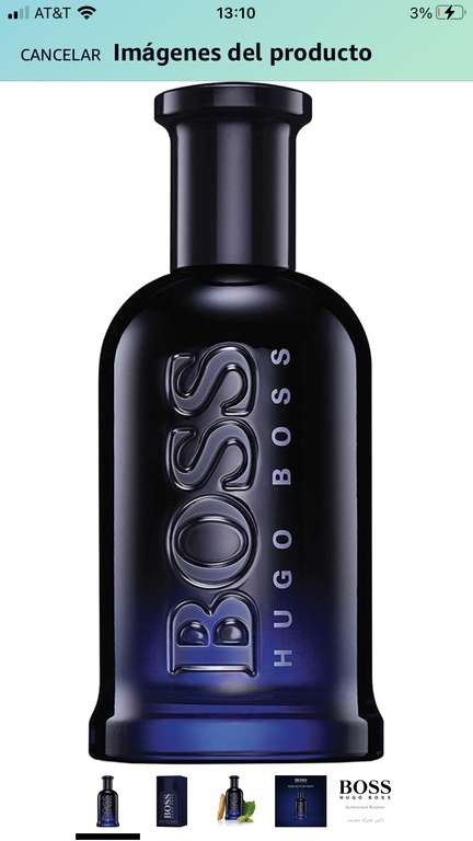 Amazon: Perfume Hugo Boss Bottled Night Spray 100 Ml for Men 
