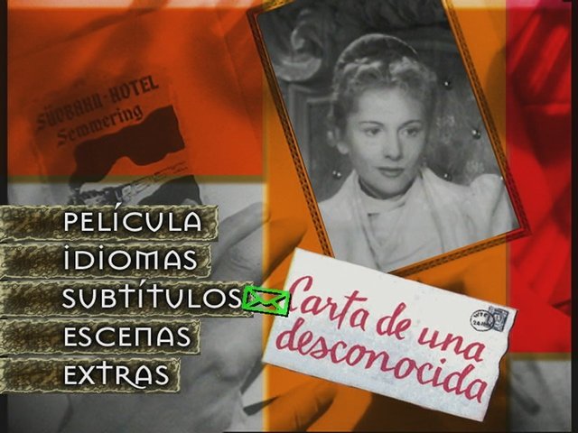 1 - Carta de una Desconocida [DVD5 Full][Pal][Cast/Ing][Sub:Cast][Drama][1948]