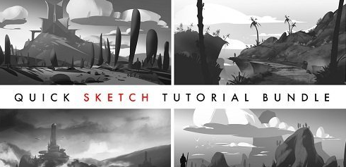 Gumroad - Quick Sketch Tutorial Bundle