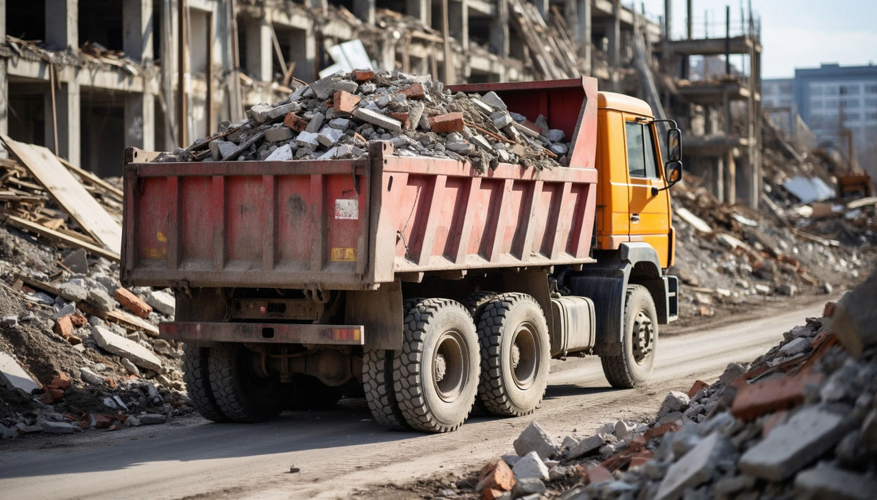 Вывоз мусора после ремонта