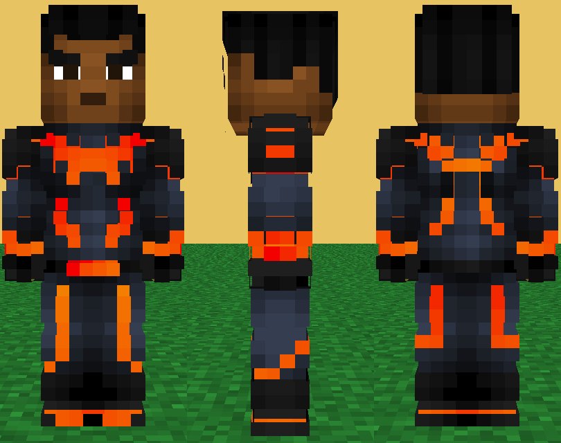 Nate A. | The Phoelcon (Tier 3 Suit) Minecraft Skin
