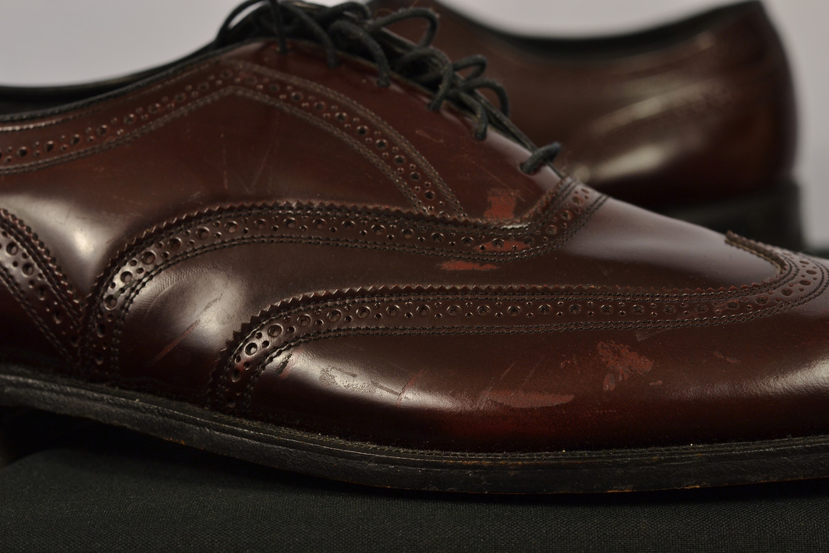 FLORSHEIMフローシェイム ハーバード ヴィンテージ 30353 Vintage Florsheim 30353 Wingtip Oxford 14 B Shell Burgundy