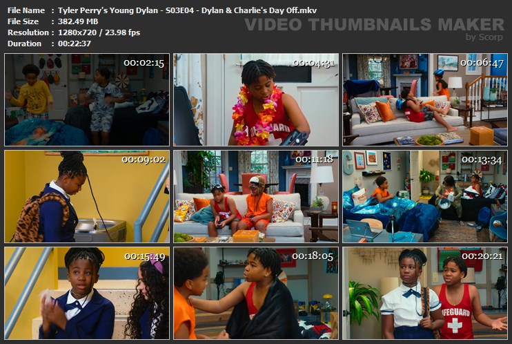 Tyler Perry's Young Dylan - S03E04 - Dylan & Charlie's Day Off.mkv