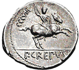 Glosario de monedas romanas. JINETE. 1