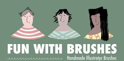 Skillshare -  Fun With Brushes: Create Handmade Illustrator Brushes