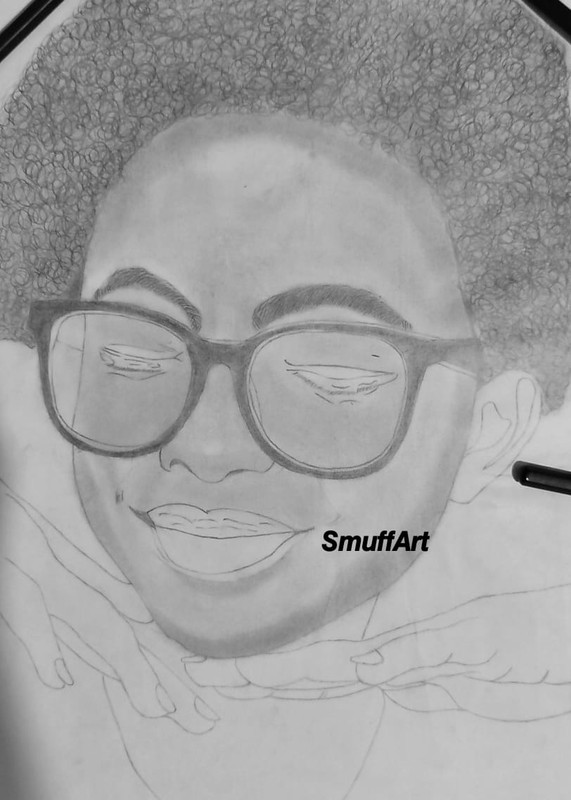 Digital art of a male friend