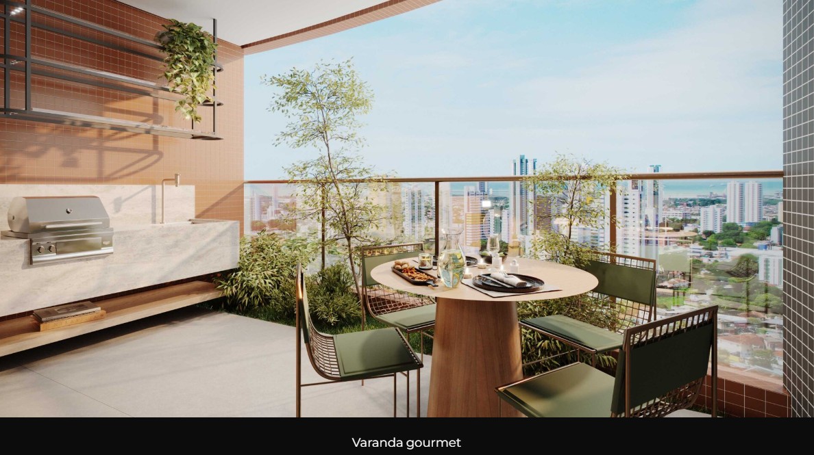 Varanda gourmet perfeita para momentos em família
