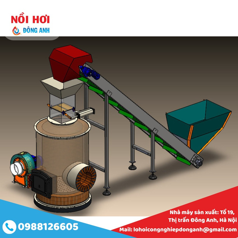 đầu đốt viên nén củi