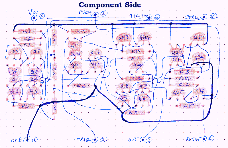 Discrete 555 comp.side