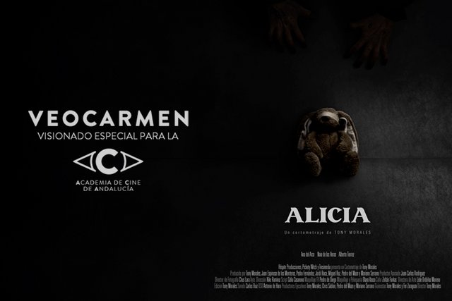 EL CORTOMETRAJE “ALICIA”, DE TONY MORALES, CANDIDATO A LOS PREMIOS CARMEN 2024