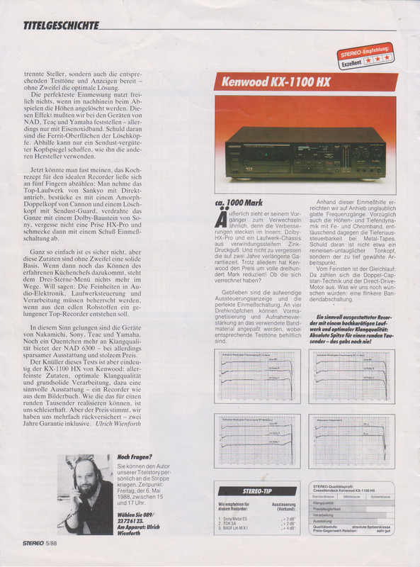 Kenwood KX-1100HX Test 08