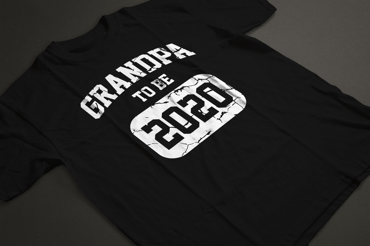 Download Grandpa To Be 2020 - New Grandfather Announcement Retro ...