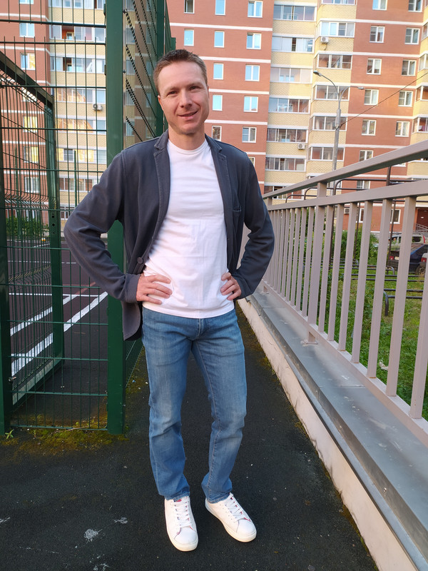 синий пиджак