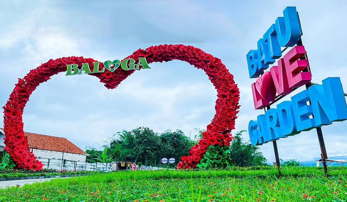 Eksplorasi Batu Love Garden, Taman Cinta yang Menawan di Malang