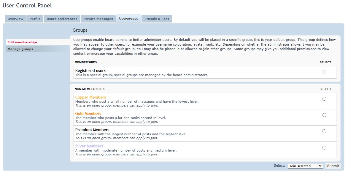 TM Membership Non as of 250117