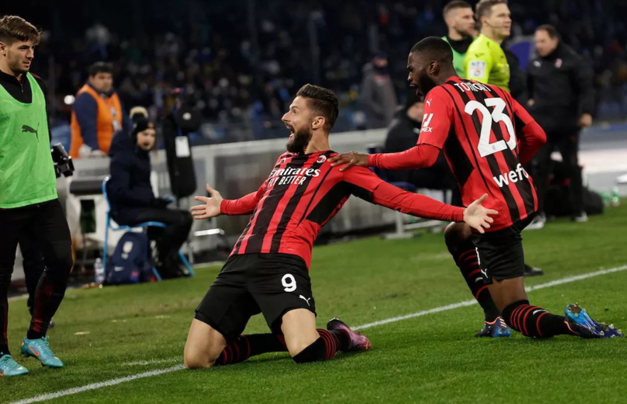 Dove Vedere Cagliari-Milan Streaming Gratis Online Video: Joao Pedro v Giroud