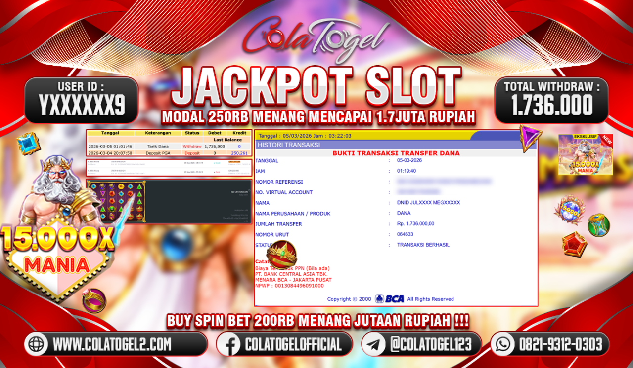 JACKPOT SLOT GACORR!!