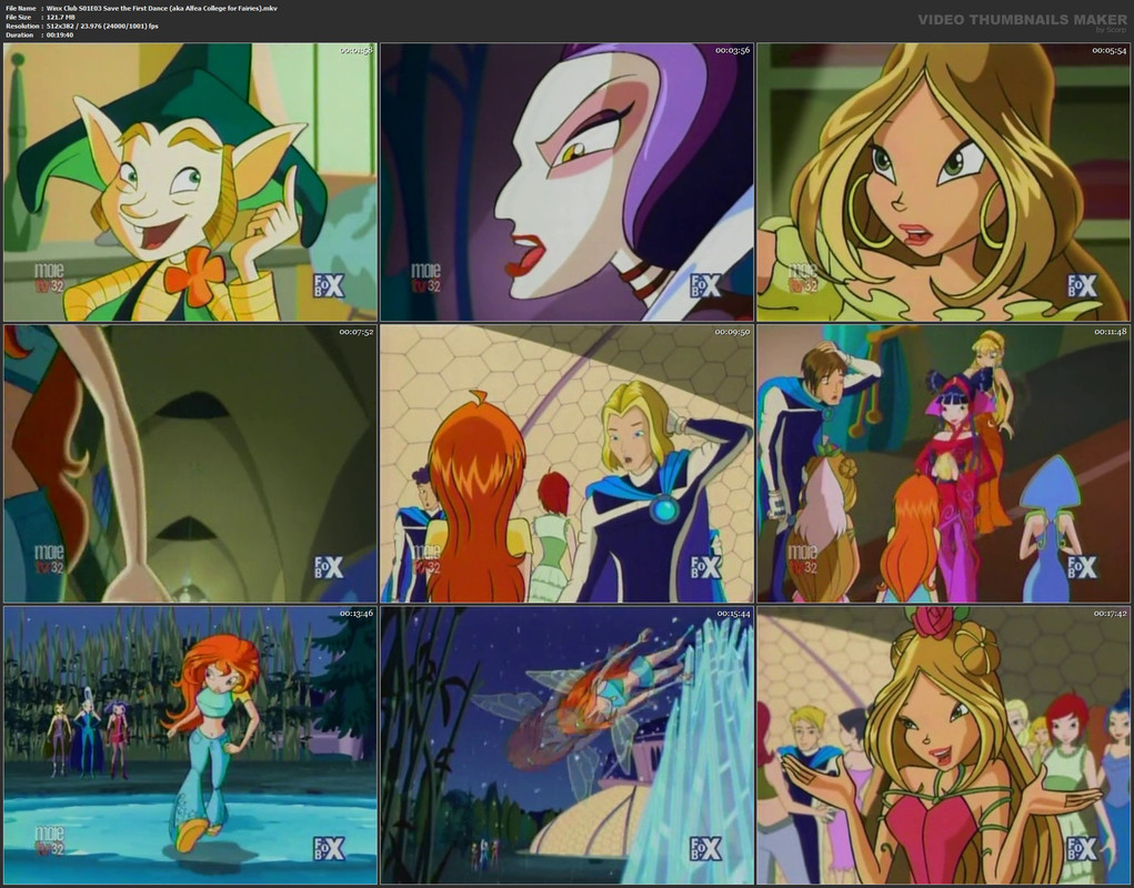 Winx Club S01E03 Save the First Dance (aka Alfea College for Fairies).mkv