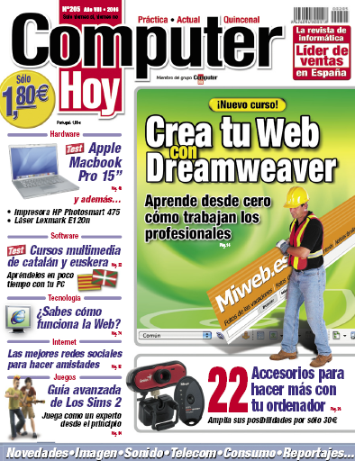 choy205 - Revistas Computer Hoy nº 190 al 215 [2006] [PDF] (vs)
