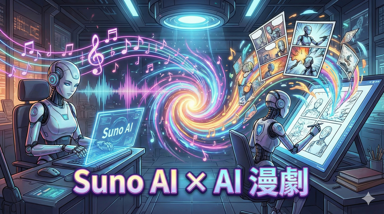 Suno AI 音樂生成工具：為你的漫劇配上完美配樂