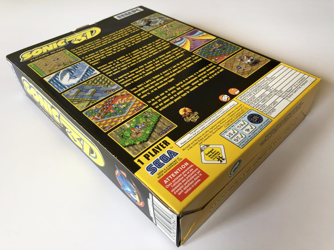 Sonic 3D SEGA PC-13