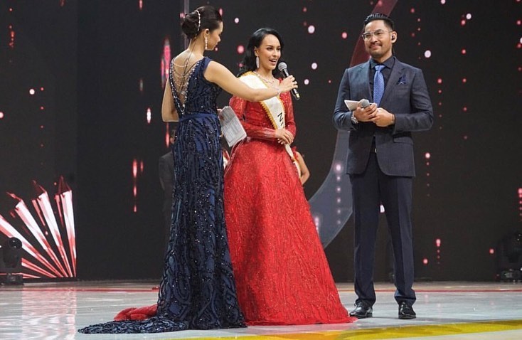 Potret Nadia Rawu Kaho saat ikuti ajang Miss Indonesia 2020
