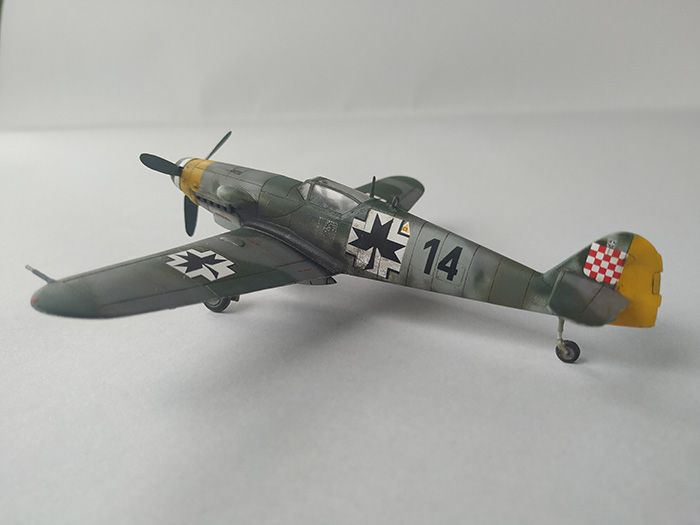 Bf-109G 2.Lj. AZ model i Revell 1/72 Pt.II IMG-20201024-123334