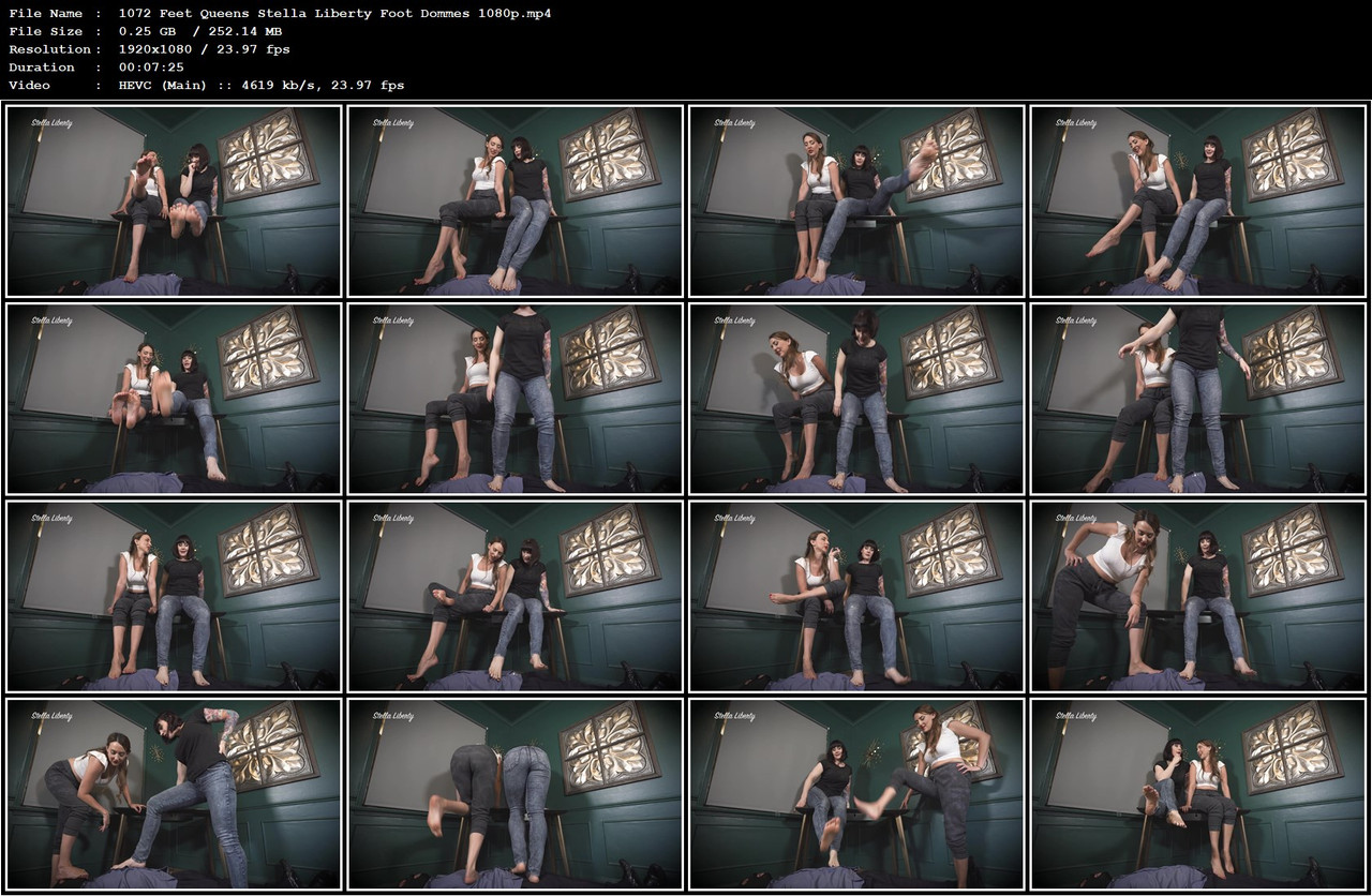 1072 Feet Queens Stella Liberty Foot Dommes 1080p mp4