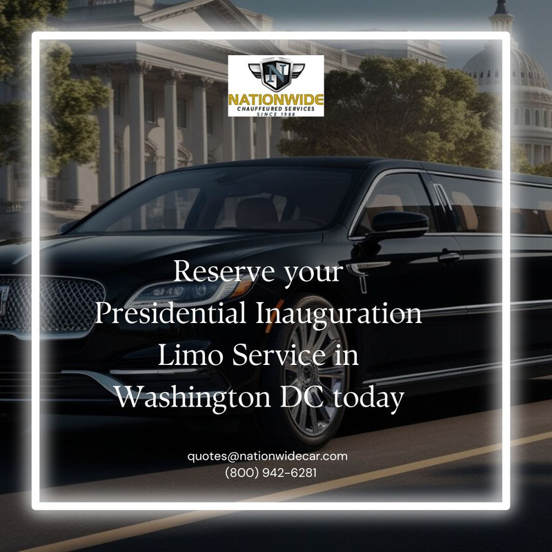 Presidential Inauguration Limo Service Washington DC