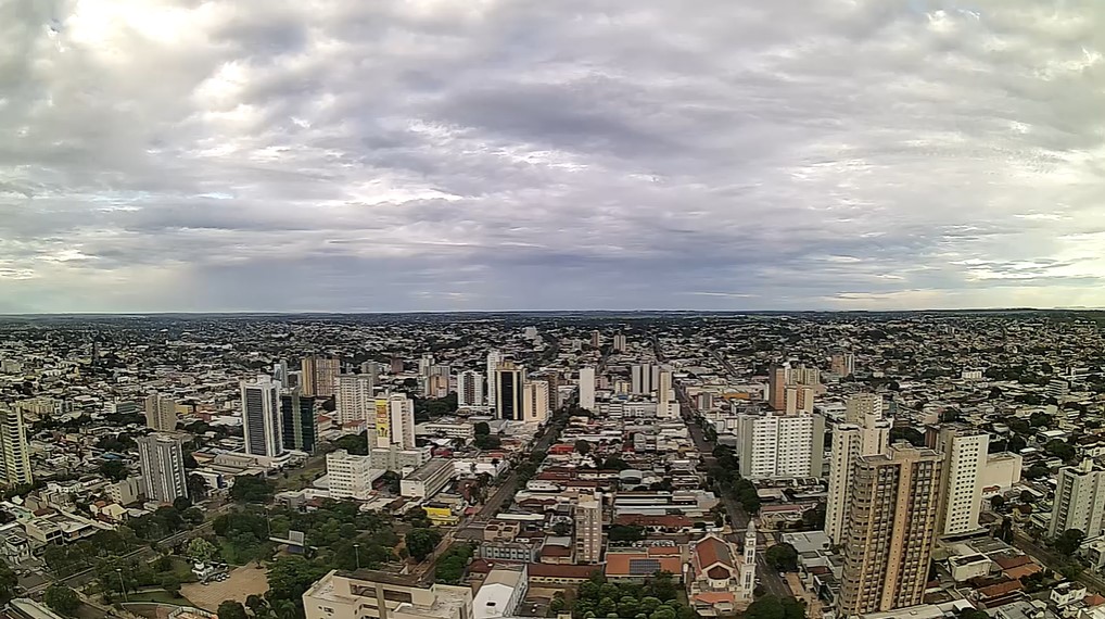 Campo Grande nesta manhã de quinta-feira ©FRANCISCO BRITTO