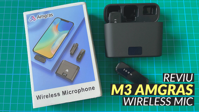 M3 Amgras wireless mircrophone