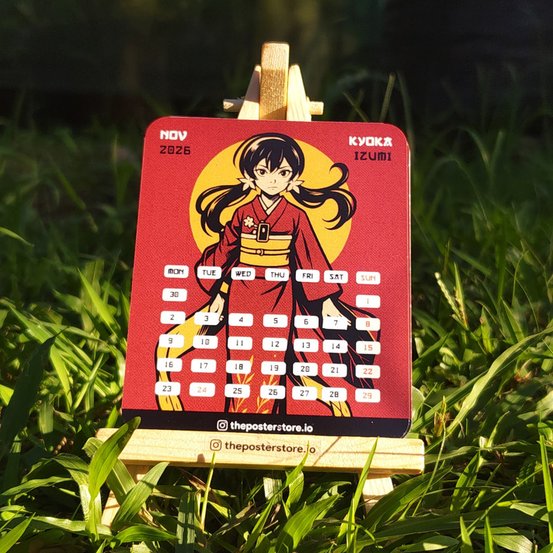 Bungo Stray Dogs Calendar 2026