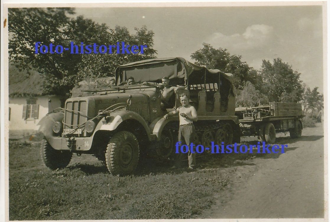 SDKFZ Zugkraftwagen 5t Typ BN 9 Sonder Anhänger 
