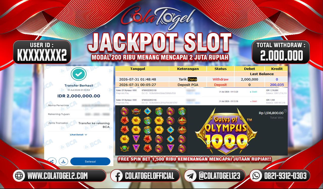 JACKPOT SLOT GACOR!!