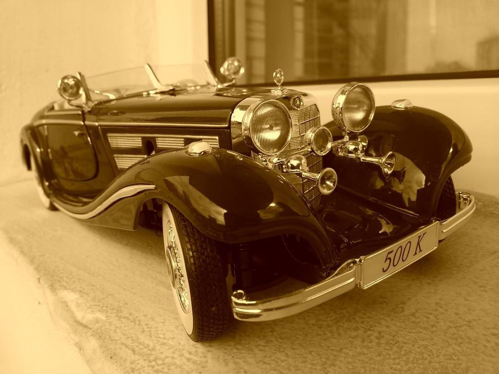 The 1:18 Mercedes-Benz 500K is one of Maisto's finest models The 1:18 Mercedes-Benz 500K is one of Maisto's finest models