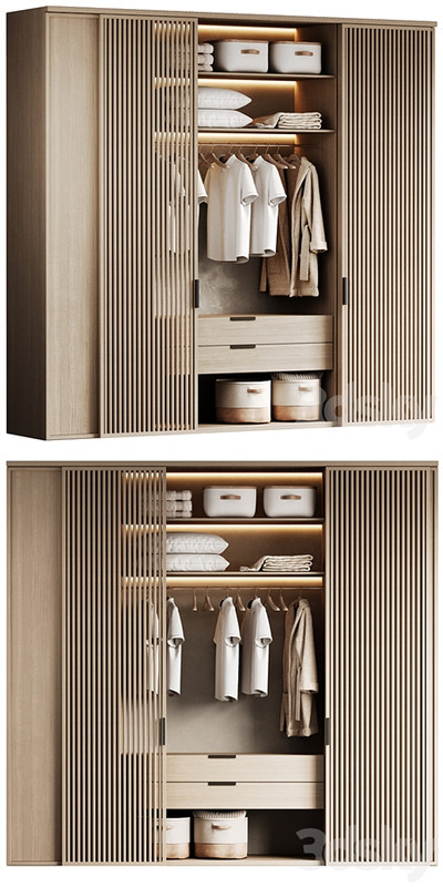 Wardrobe with filling-1