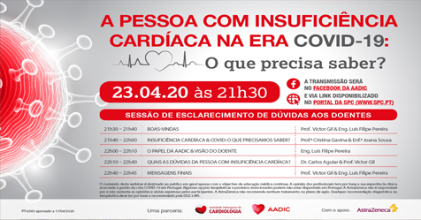 COVID-19: O QUE PRECISA DE SABER UM DOENTE COM INSUFICIÊNCIA CARDÍACA