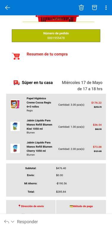 Posible bug en Soriana 40% + 40% OFF en artículos seleccionados (leer descripción) 
